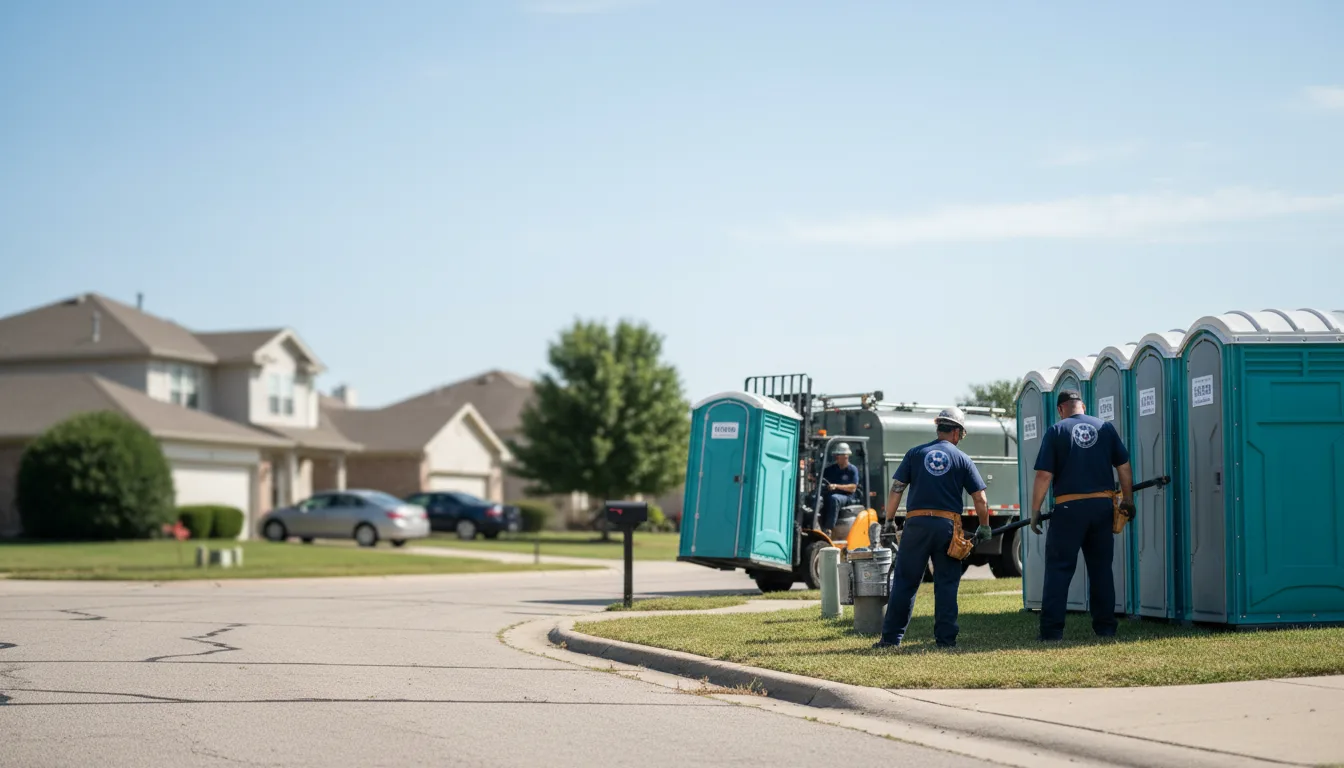 Porta Potty Rental in Gardner, KS near me